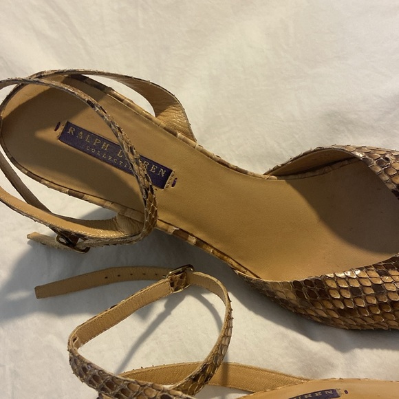 Snakeskin wedges - Picture 2 of 7